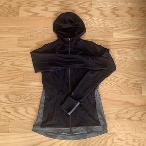 Lululemon full zip hooded running jacket